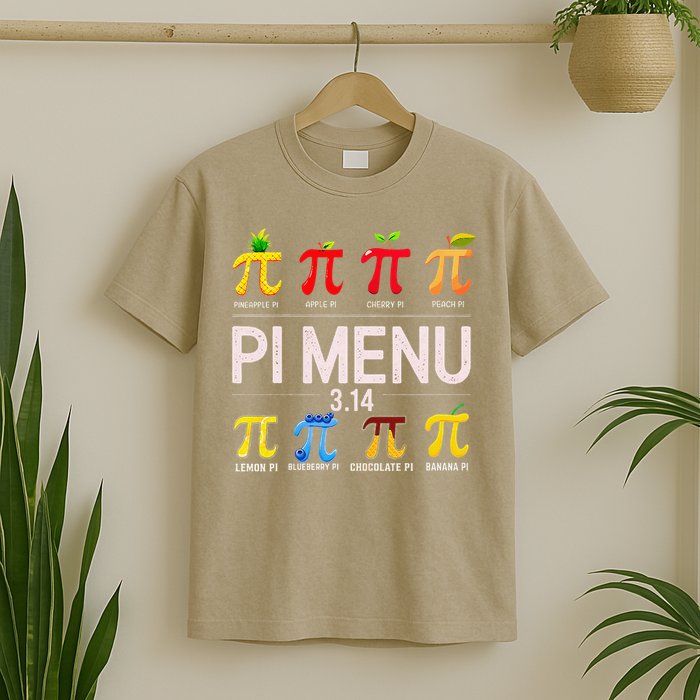 Funny Pi Menu Pi Day 3 T-Shirt