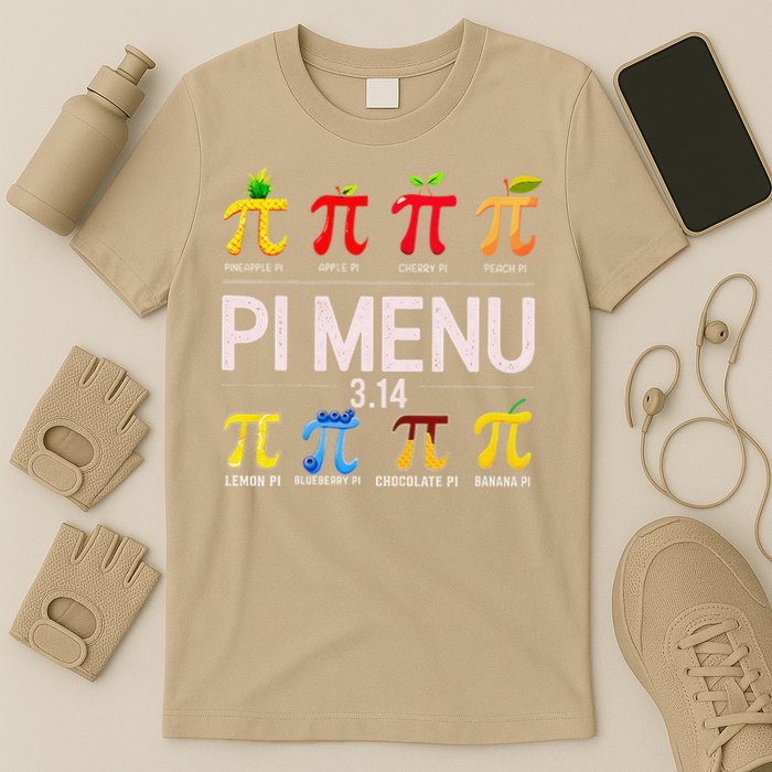 Funny Pi Menu Pi Day 3 T-Shirt