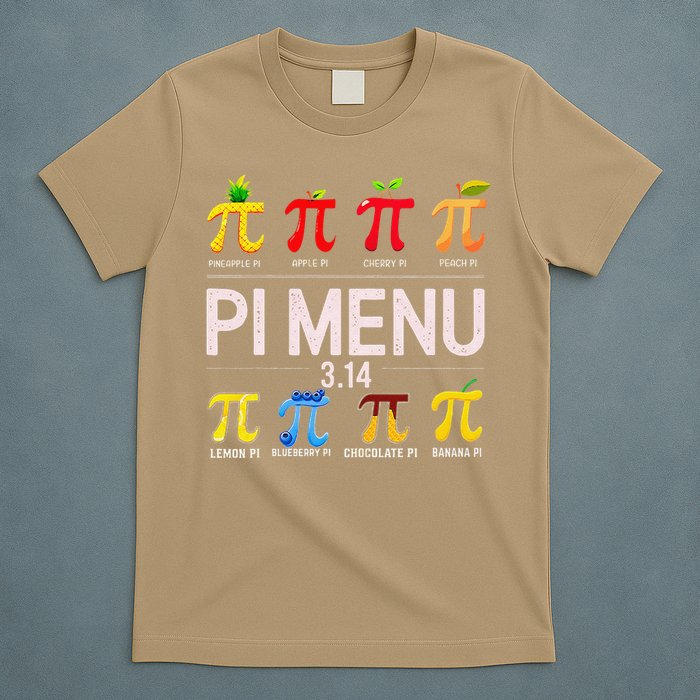 Funny Pi Menu Pi Day 3 T-Shirt