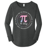 Funny Pi Math Science Teacher 3.14 Funny Pi Day Lovers Women's Perfect Tri Tunic Long Sleeve Shirt