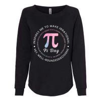 Funny Pi Math Science Teacher 3.14 Funny Pi Day Lovers Womens California Wash Sweatshirt