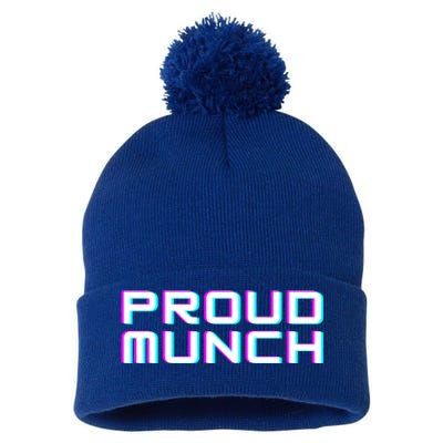 Funny Proud Munch Gift Pom Pom 12in Knit Beanie