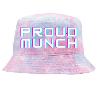 Funny Proud Munch Gift Tie-Dyed Bucket Hat