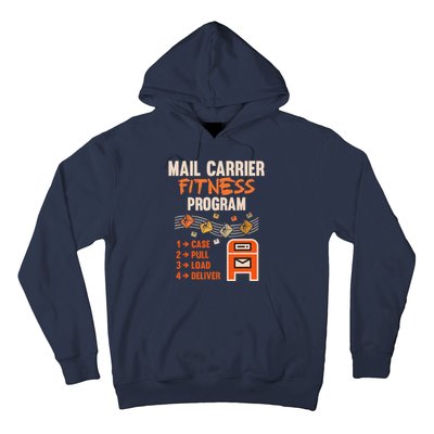 Funny Postman Mail Carrier Rural Carrier Letter Gift Hoodie