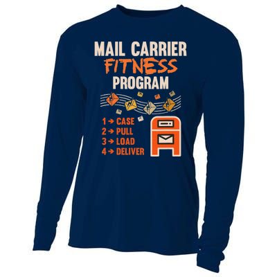 Funny Postman Mail Carrier Rural Carrier Letter Gift Cooling Performance Long Sleeve Crew