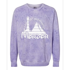 Fantasy Parody Mordor Colorblast Crewneck Sweatshirt