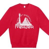 Fantasy Parody Mordor Premium Crewneck Sweatshirt