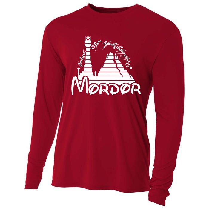 Fantasy Parody Mordor Cooling Performance Long Sleeve Crew