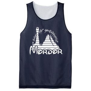 Fantasy Parody Mordor Mesh Reversible Basketball Jersey Tank