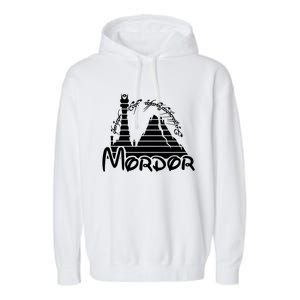 Fantasy Parody Mordor Garment-Dyed Fleece Hoodie