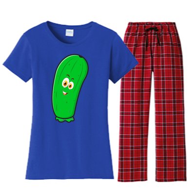 Funny Pickles Matter National Pickle Day Fun Celebration Gift Women's Flannel Pajama Set