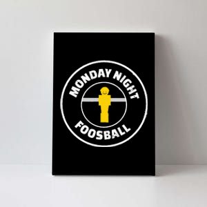 Football Parody Monday Night Foosball Canvas