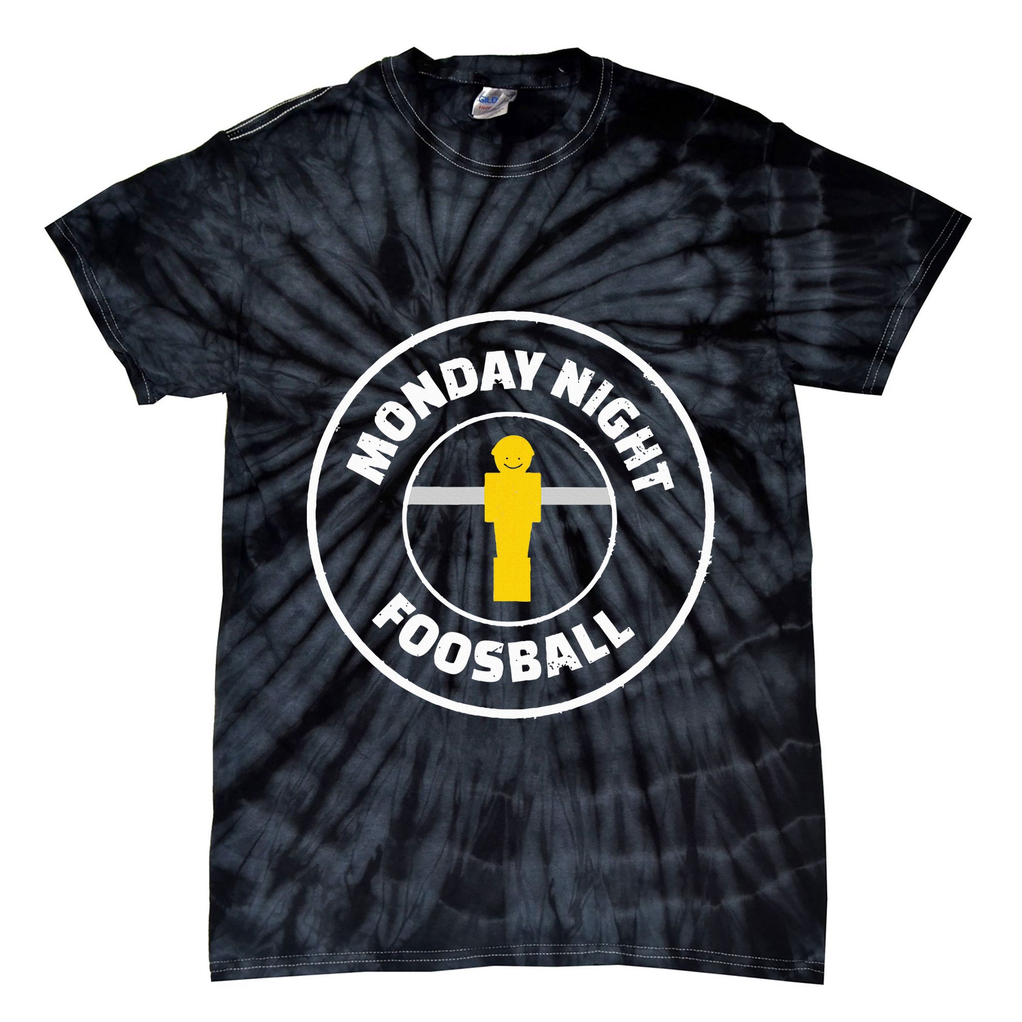 Football Parody Monday Night Foosball Tie-Dye T-Shirt