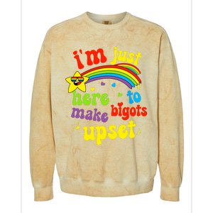 Funny Pride Month Lgbt Ally Rights Rainbow Equality Colorblast Crewneck Sweatshirt