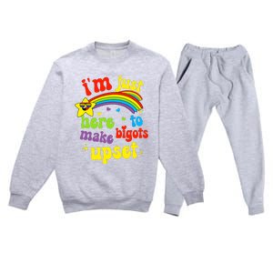 Funny Pride Month Lgbt Ally Rights Rainbow Equality Premium Crewneck Sweatsuit Set