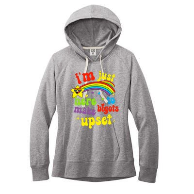 Funny Pride Month Lgbt Ally Rights Rainbow Equality Women's Fleece Hoodie