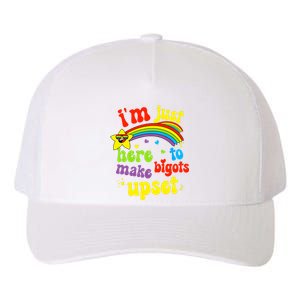 Funny Pride Month Lgbt Ally Rights Rainbow Equality Yupoong Adult 5-Panel Trucker Hat