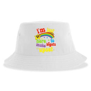 Funny Pride Month Lgbt Ally Rights Rainbow Equality Sustainable Bucket Hat