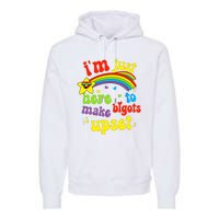 Funny Pride Month Lgbt Ally Rights Rainbow Equality Premium Hoodie