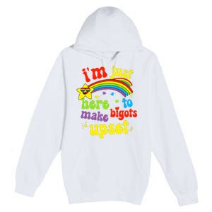 Funny Pride Month Lgbt Ally Rights Rainbow Equality Premium Pullover Hoodie