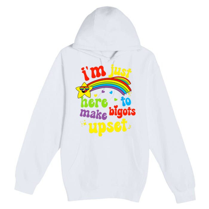 Funny Pride Month Lgbt Ally Rights Rainbow Equality Premium Pullover Hoodie