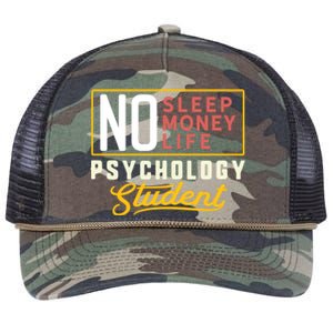 Funny Psychology Major Student Graduation Gift College Retro Rope Trucker Hat Cap