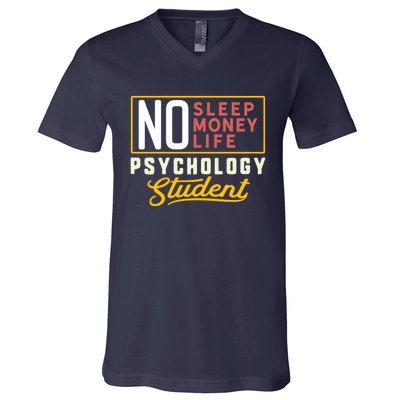 Funny Psychology Major Student Graduation Gift College V-Neck T-Shirt