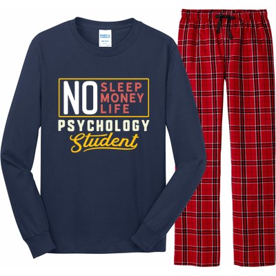 Funny Psychology Major Student Graduation Gift College Long Sleeve Pajama Set