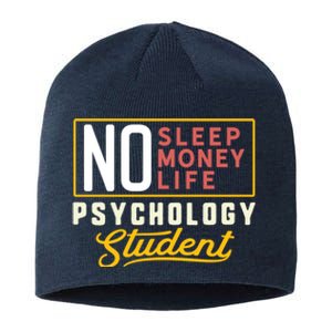 Funny Psychology Major Student Graduation Gift College Sustainable Beanie