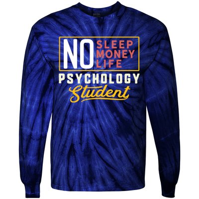 Funny Psychology Major Student Graduation Gift College Tie-Dye Long Sleeve Shirt