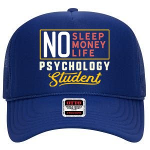 Funny Psychology Major Student Graduation Gift College High Crown Mesh Back Trucker Hat