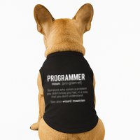 Funny Programmer Meaning Design Programmer Noun Defintion Doggie Tank
