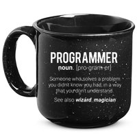 Funny Programmer Meaning Design Programmer Noun Defintion 15oz Campfire Ceramic Mug