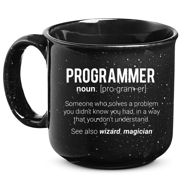 Funny Programmer Meaning Design Programmer Noun Defintion 15oz Campfire Ceramic Mug