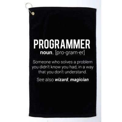 Funny Programmer Meaning Design Programmer Noun Defintion Golf Towel