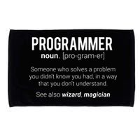 Funny Programmer Meaning Design Programmer Noun Defintion Microfiber Hand Towel