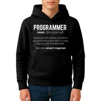 Funny Programmer Meaning Design Programmer Noun Defintion Kids Hoodie