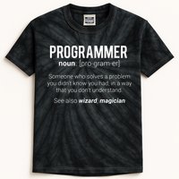 Funny Programmer Meaning Design Programmer Noun Defintion Kids Tie-Dye T-Shirt