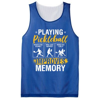 Funny Pickleball Memory Graphic Pickleball Player Cool Gift Mesh Reversible Basketball Jersey Tank