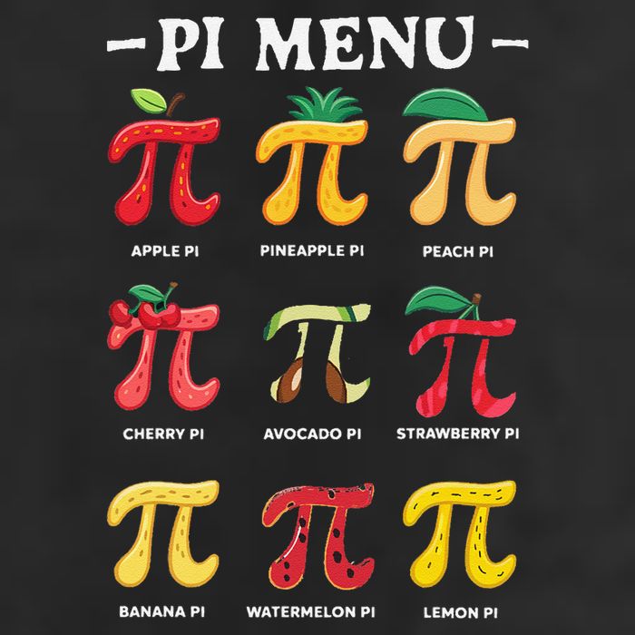Funny Pie Menu Cool Pi Day Pi 3 Trucker Hat