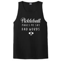 Funny Pickleball Makes Me Say Bad Words Pickleball Players PosiCharge Competitor Tank