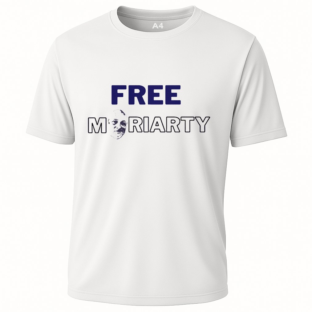Free Pat Moriarty Premium Cooling Performance Crew T-Shirt