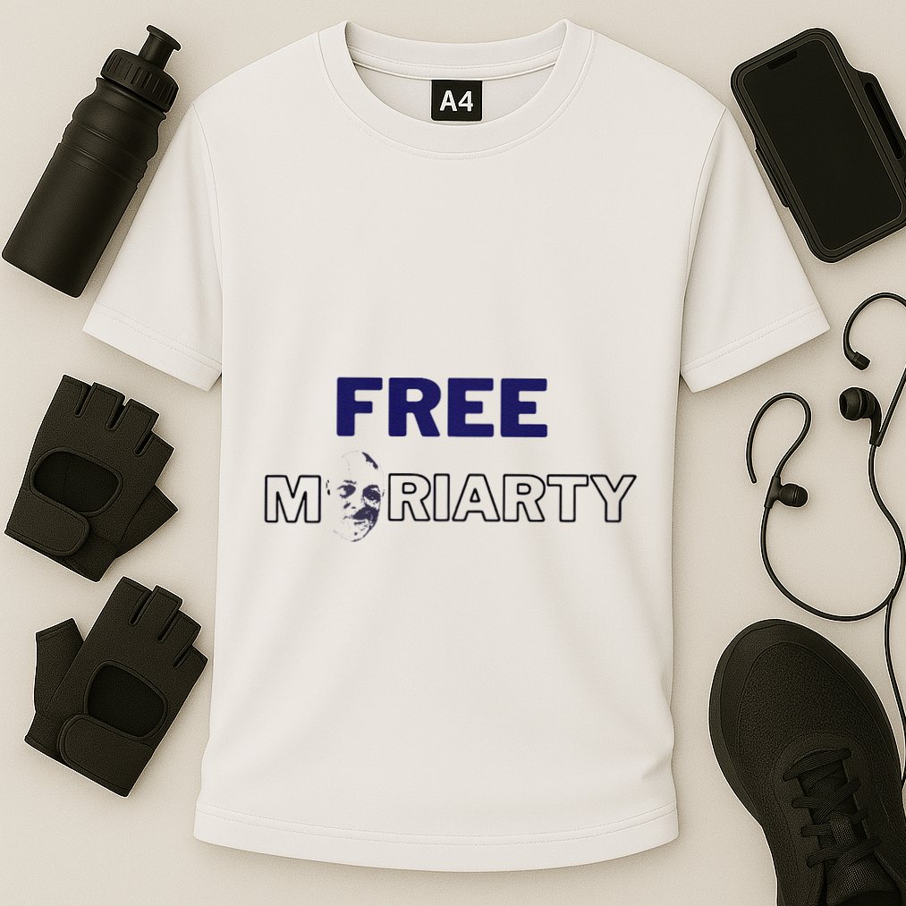 Free Pat Moriarty Premium Cooling Performance Crew T-Shirt