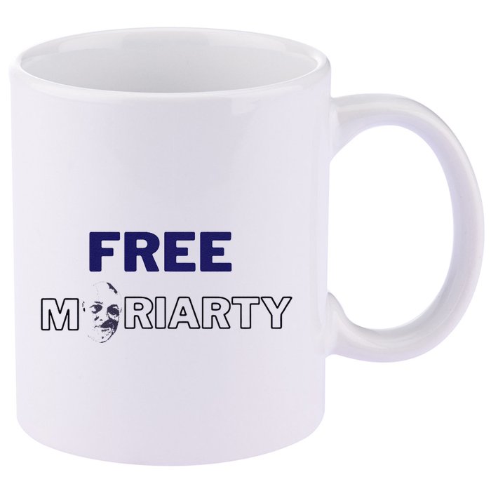 Free Pat Moriarty Premium 11oz C Handle Ceramic Mug
