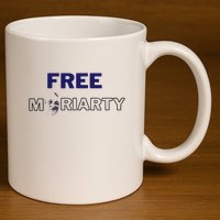 Free Pat Moriarty Premium 11oz C Handle Ceramic Mug