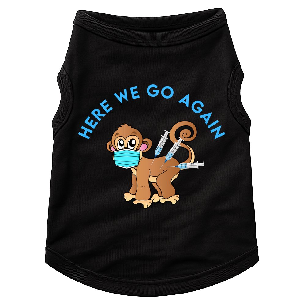 Funny Monkeypox Virus Doggie Tank