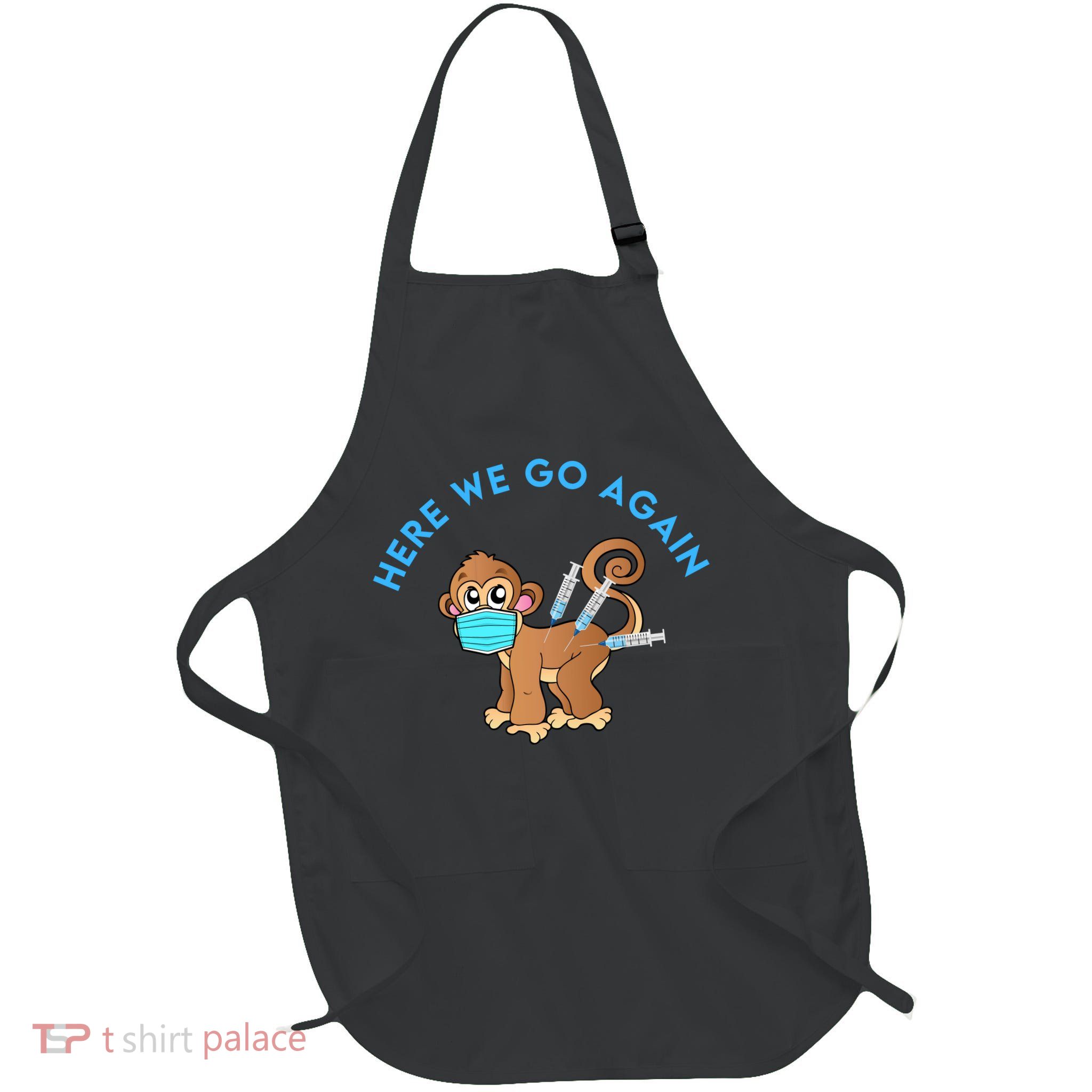 Funny Monkeypox Virus Apron