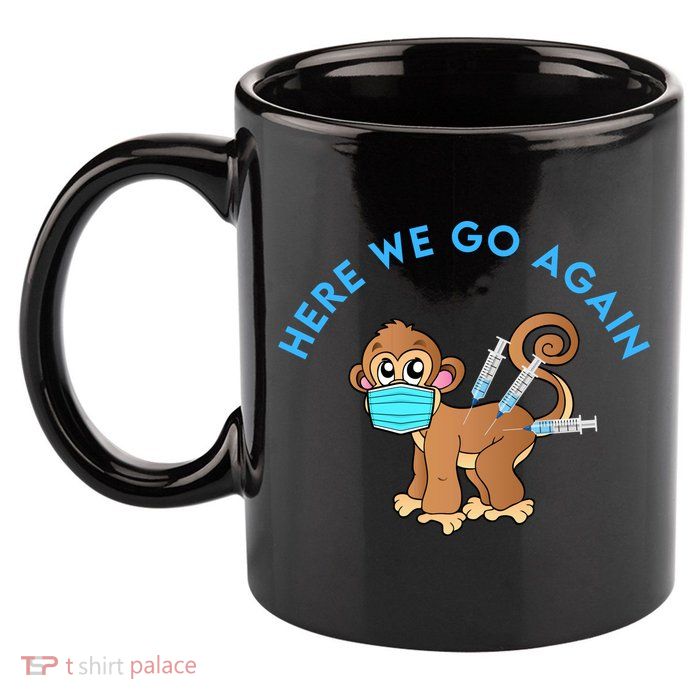 Funny Monkeypox Virus 11oz C Handle Ceramic Mug
