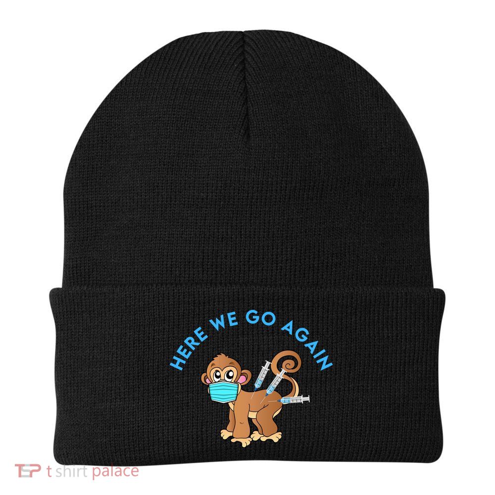 Funny Monkeypox Virus Beanie