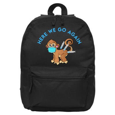Funny Monkeypox Virus 16 in Basic Backpack